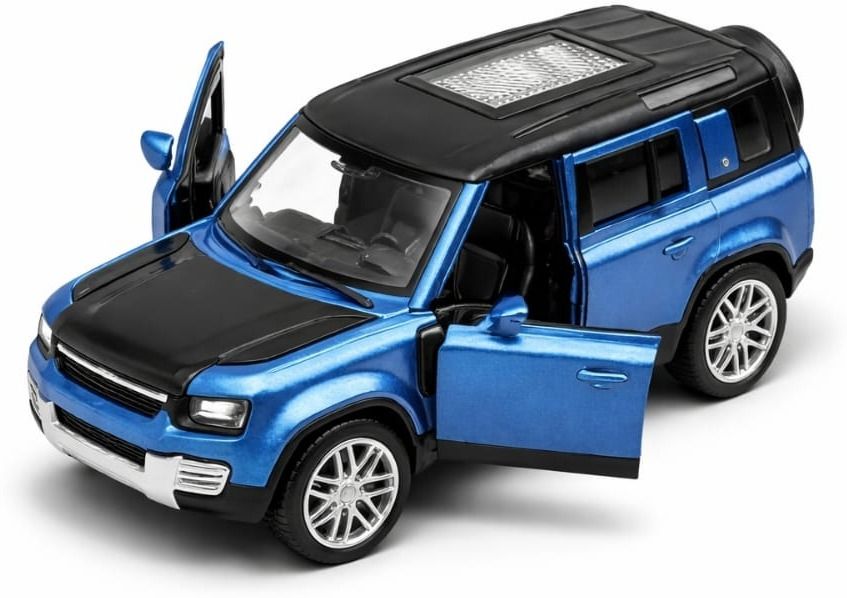 gs creation Defender Simulation Metal Car – Collector’s Scale Model, Openable Doors-picture-11