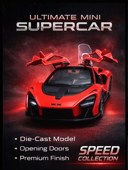 CYER CAR 1:32 SCALE MODAL ( RED 1 )-image-40