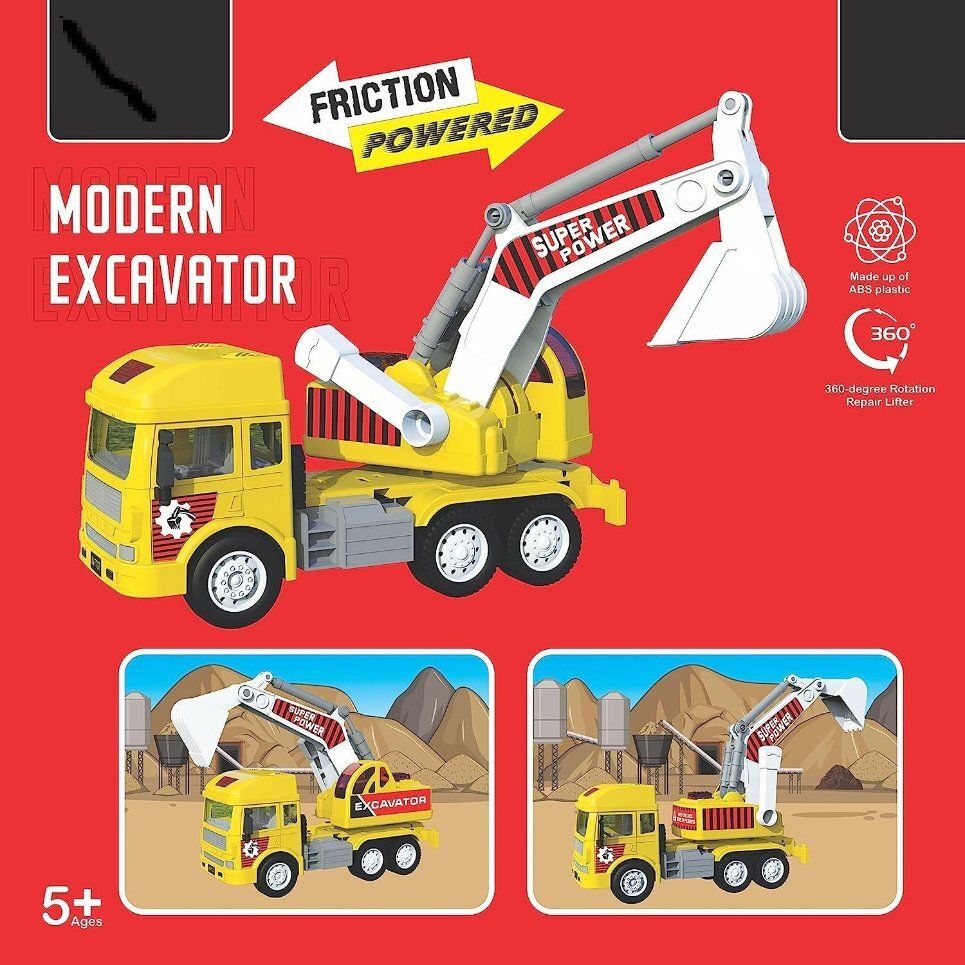 zokato Super Power Modern Excavator 360 Degree Repair Lifter Toy For Kids-VP1-picture-19