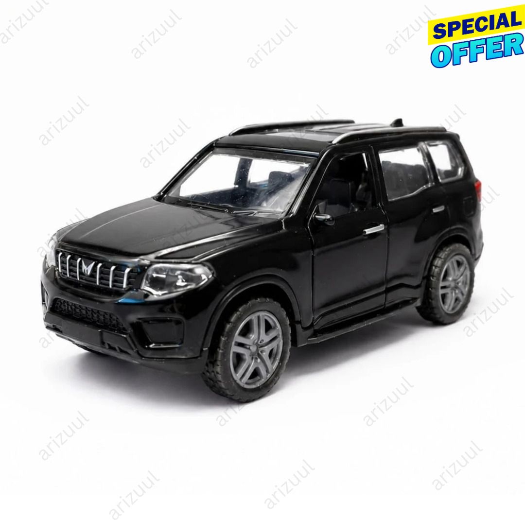 1:36 Scorpio N Mahindra SUV Toy Car Diecast Metal Model Pull Back Car for Kids-image-33