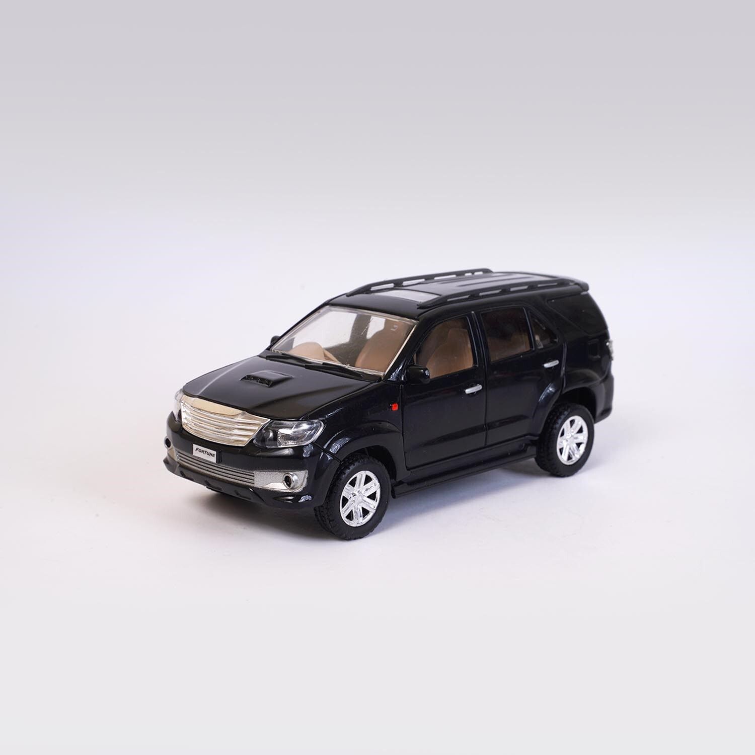 Black - Fortuner Pull Back Action Toy for Boys & Kids-image-8