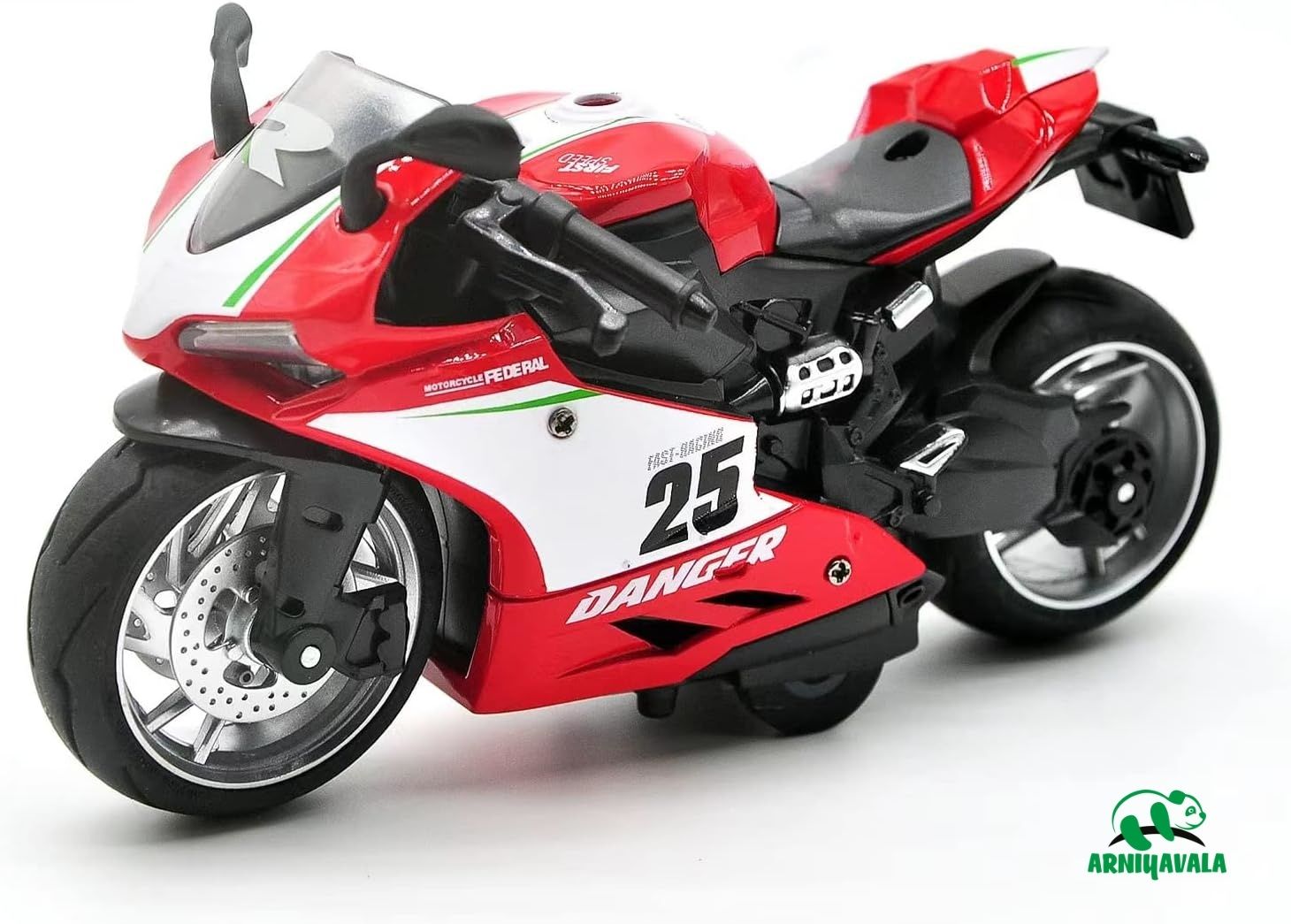 1:12 Scale Motorcycle Model Toy for Kids, Pull Back Vehicle for kids-image-11