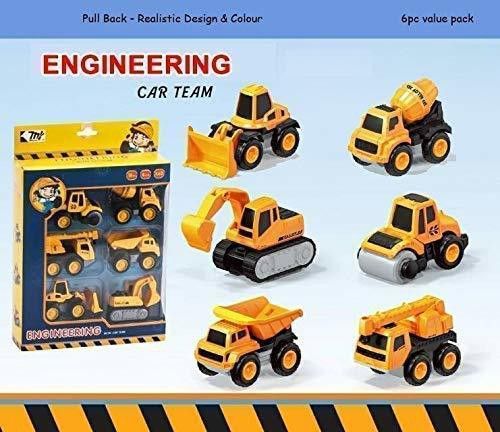 just craft 6 in 1 Exclusive Collection of Building Construction Vehicles Set for Kids-picture-14
