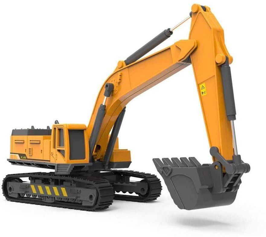 dezicon Crane Truck Toy Excavator Construction Bulldozer Model Toy for 3 Years-picture-5