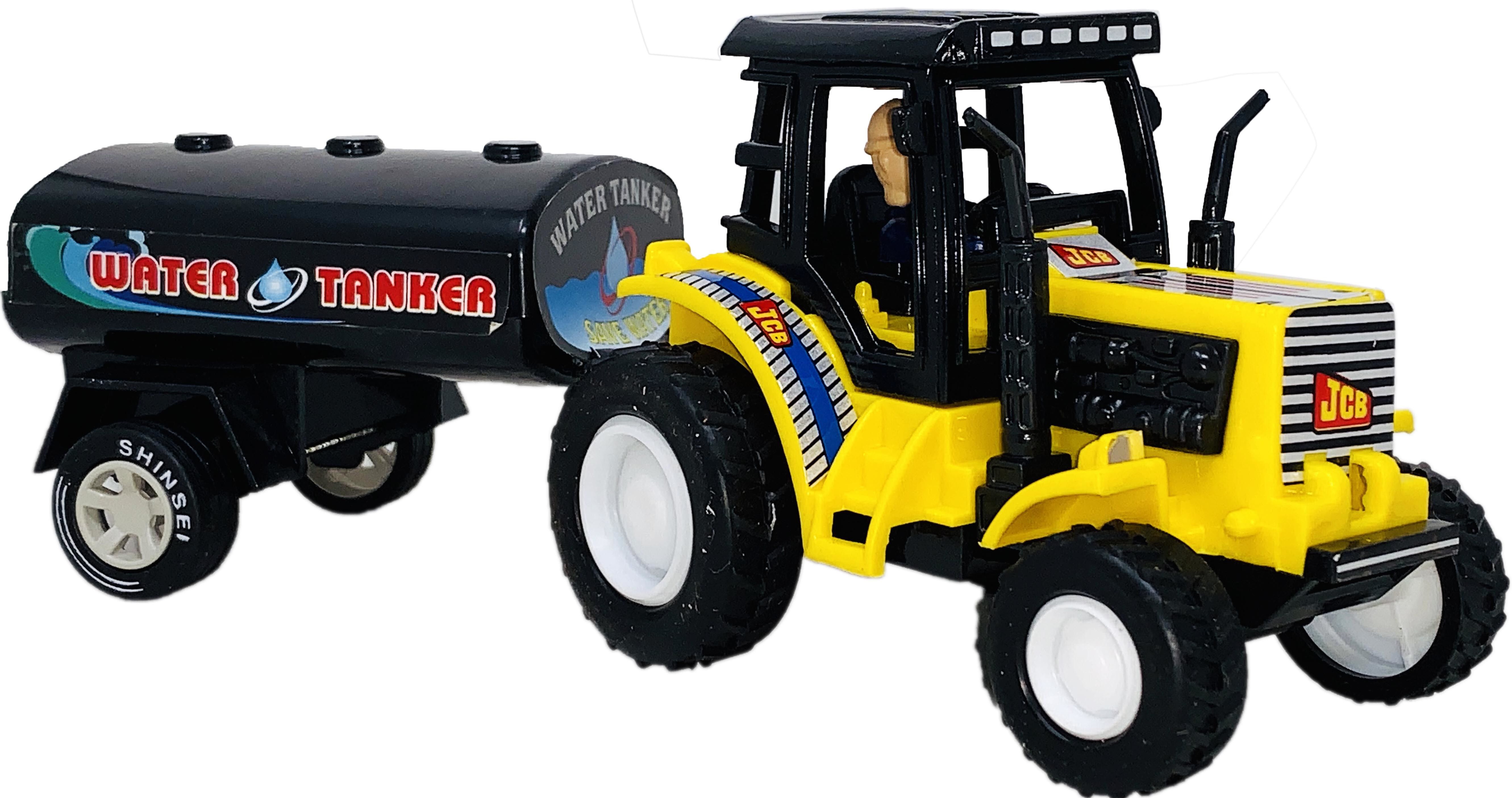 FK_Shishie - Tractor With Watre Tanker - Yellow (Single)-image-49