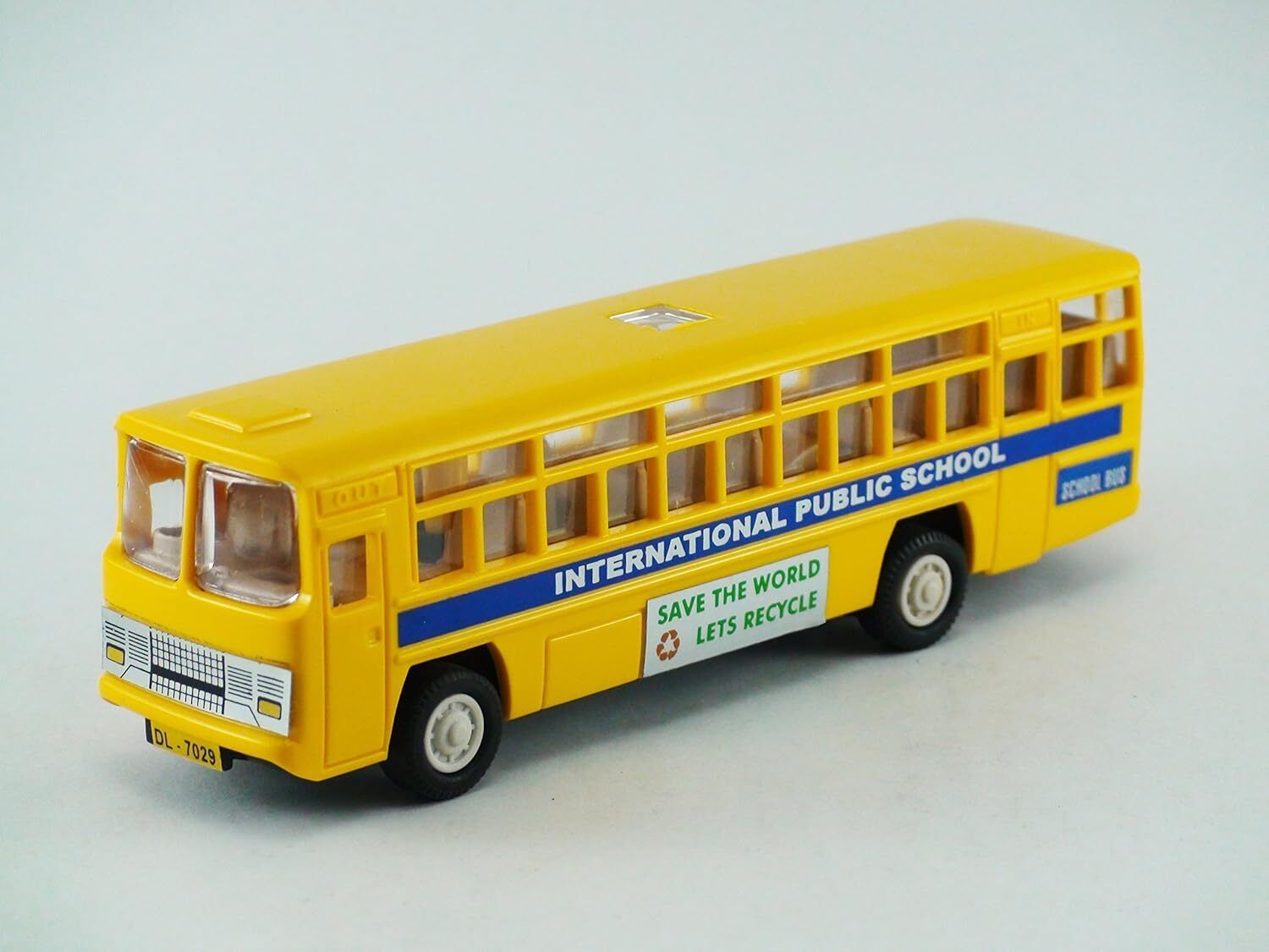 City Bus Pull Back Vehicle, 1 Pull Back Vehicle, Yellow (Multicolor)-image-11