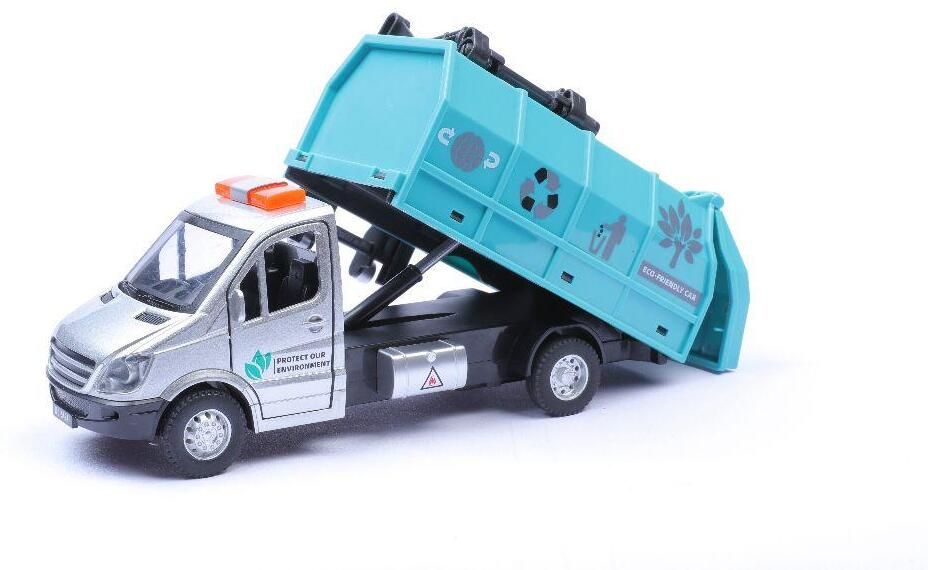 Eco Sanitation Garbage Collector Truck Toy Model-image-18