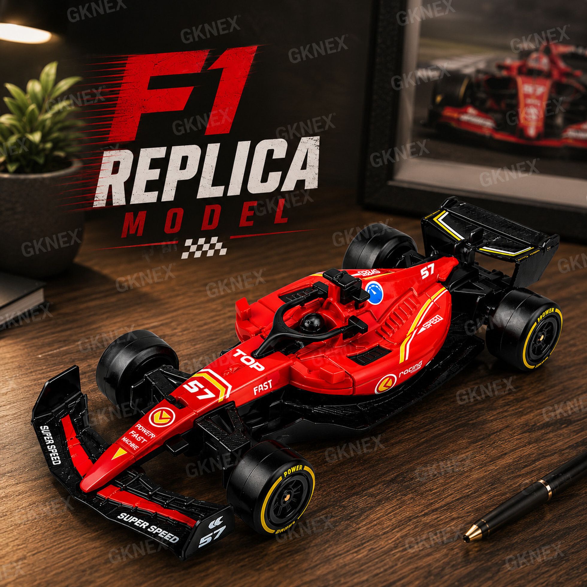 Mini Metal F1 Racing Car Toy Pull Back Action Model Gift for kids-image-35
