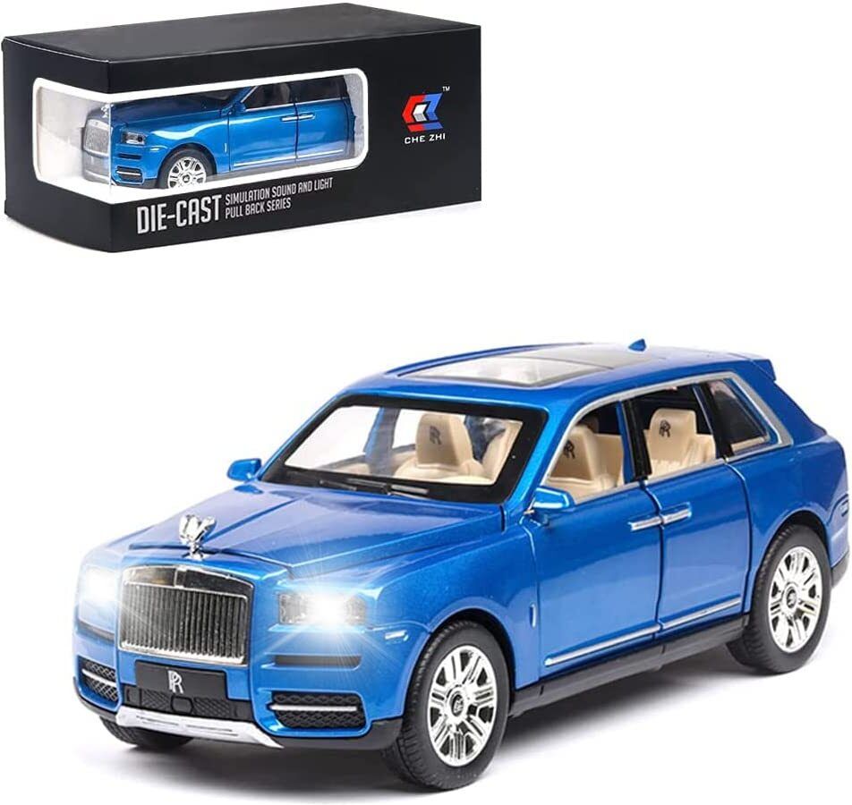 car Model 1/24 Rolls-Royce CULLINAN Model Car,Zinc Alloy Pull Back Toy car