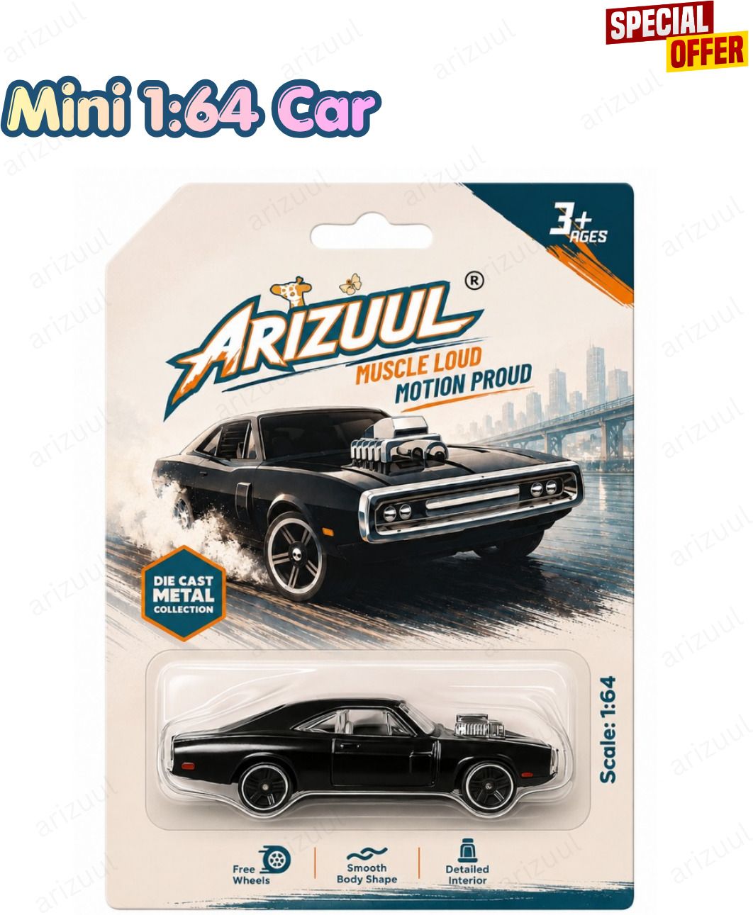 arizuul Fast & Furious Mini Die Cast Alloy Car 1:64 Scale Premium Toy for Boys and Kids-picture-37