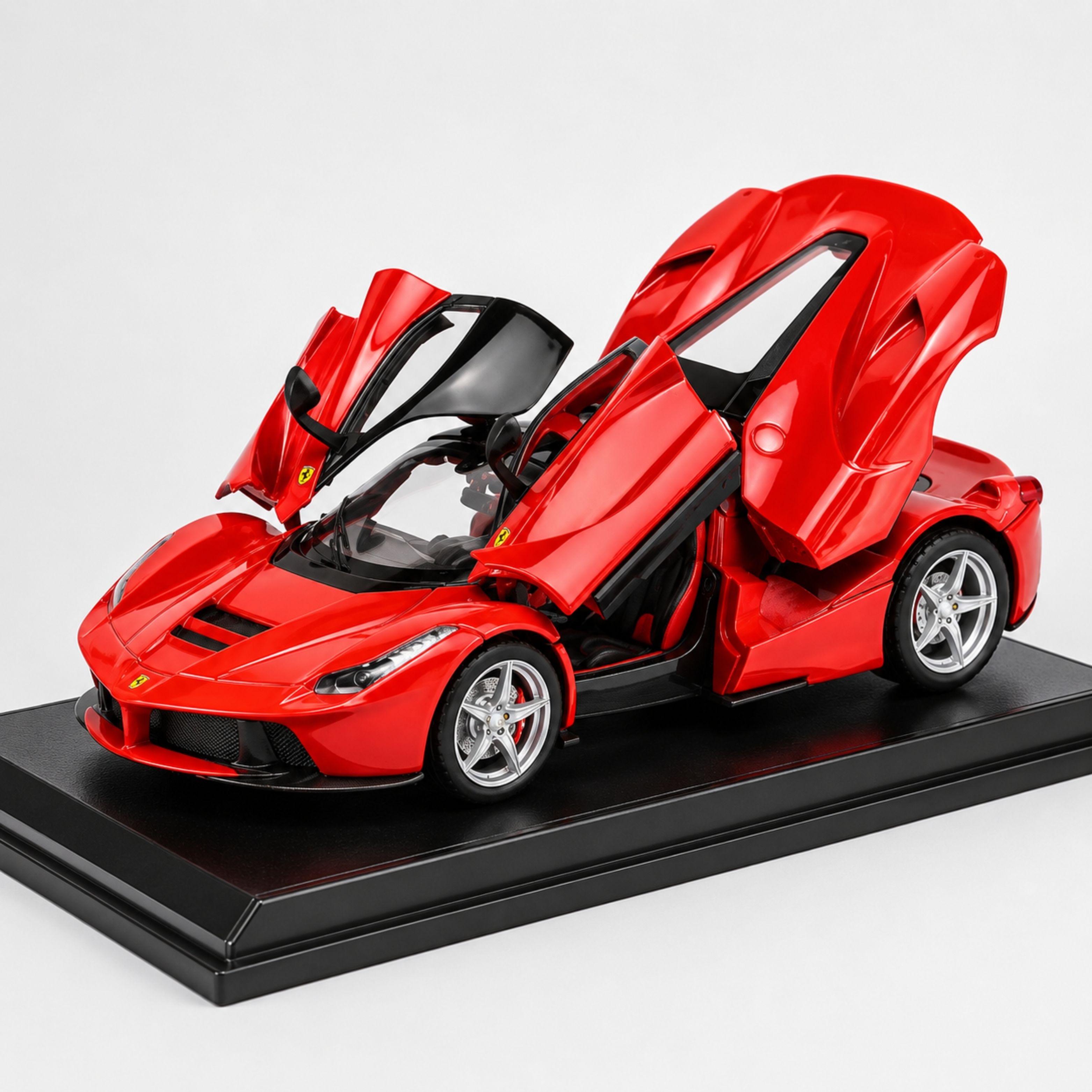 glenston Ferrari 1:24 Scale Die Cast Metal Car with Light,Music,Pull Back & Opening Doors-picture-17