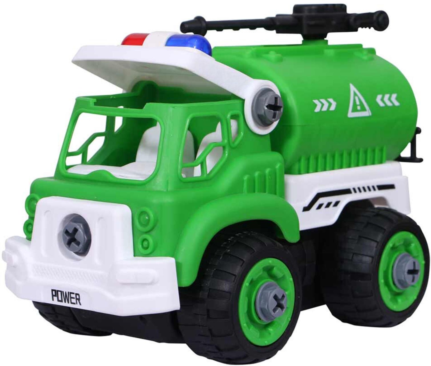 Friction Powered Truck Exclusive DIY Fire Truck Vehicle Toy-image-42
