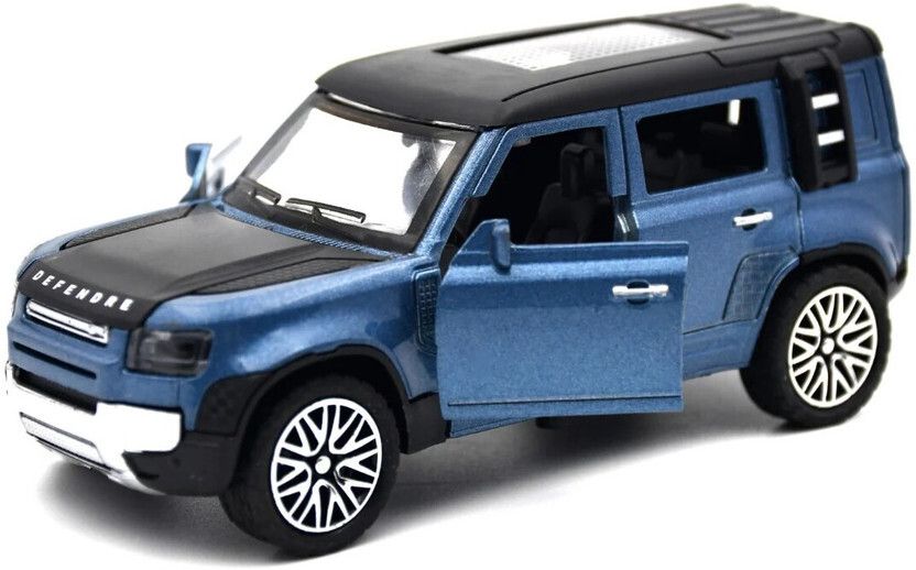 niyamat Die-Cast Off-Road SUV Model Car with Opening Doors Blue-picture-48