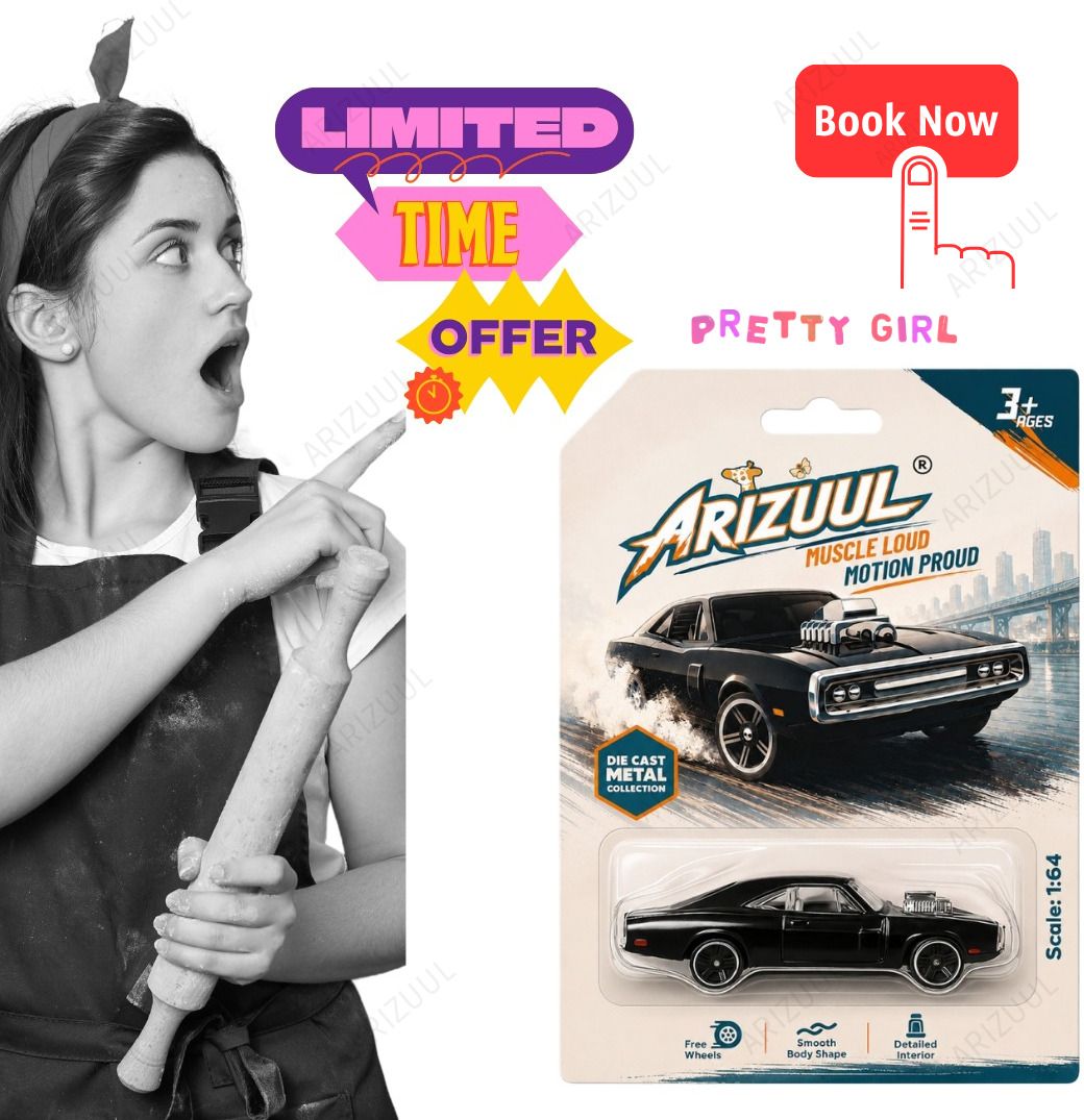 arizuul Pocket Muscle Car Metal Model Kids For 2 Year-picture-30