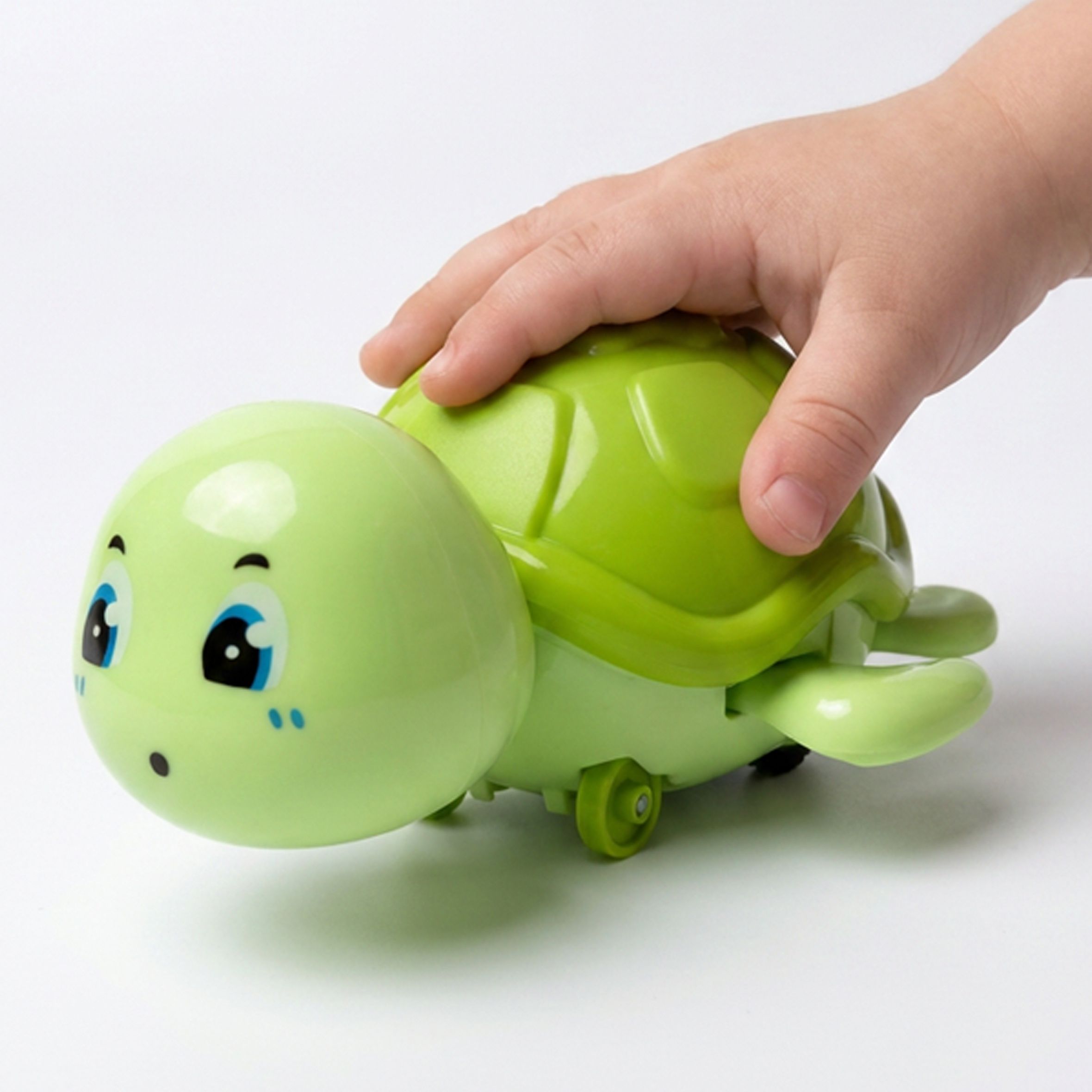 nvf Cute Turtle Push & Go Toy for Kids | Friction Powered Cartoon Tortoise Toy-picture-10