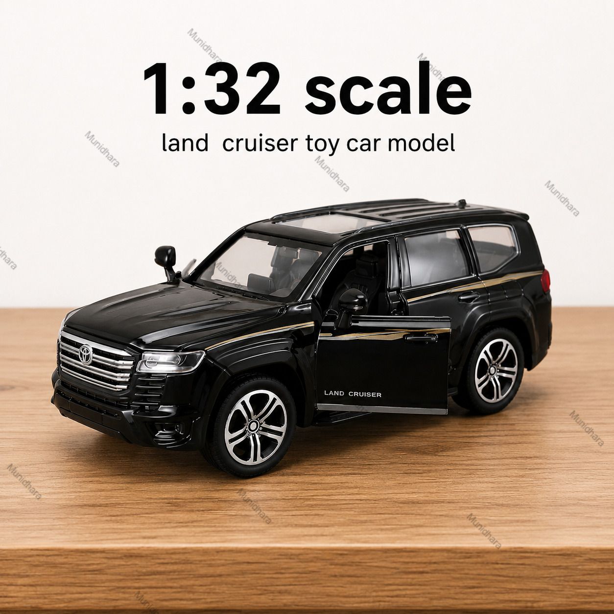 Best Premium 1:32 Toyota Land Cruiser Diecast Collectible Model Car-image-27