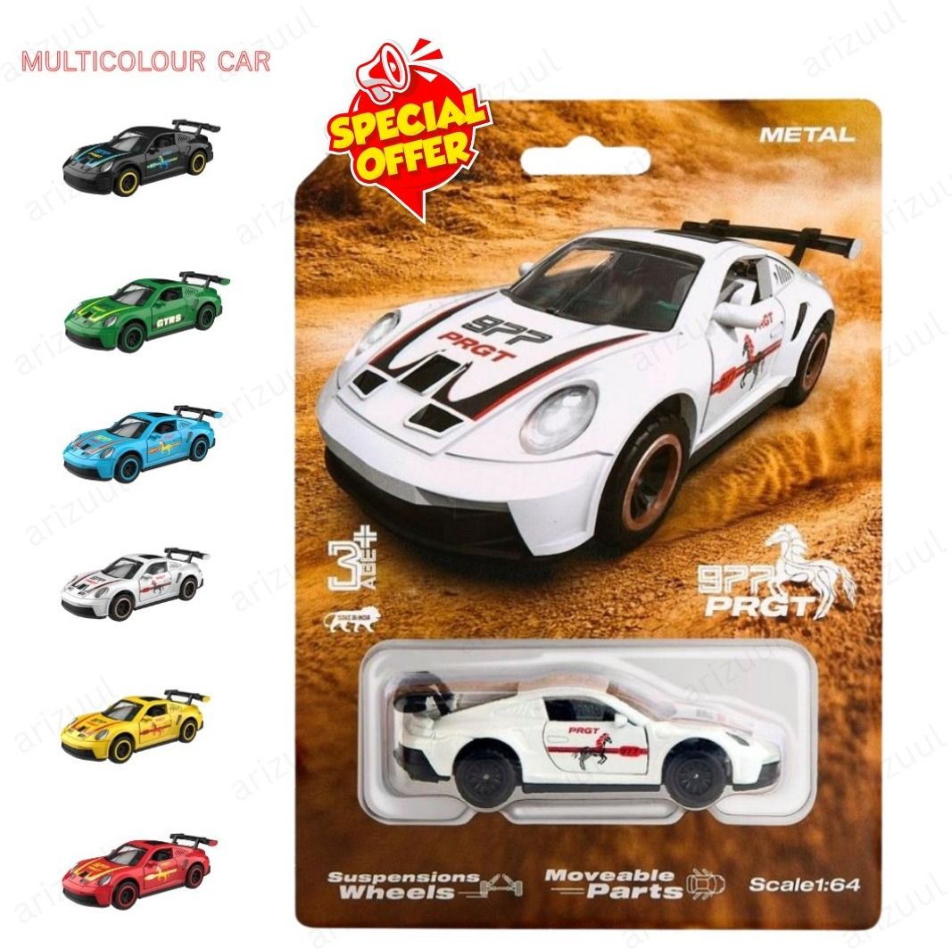 arizuul Porsche 911 GT3 RS Metal Toy Car Diecast Model 1:64-picture-12