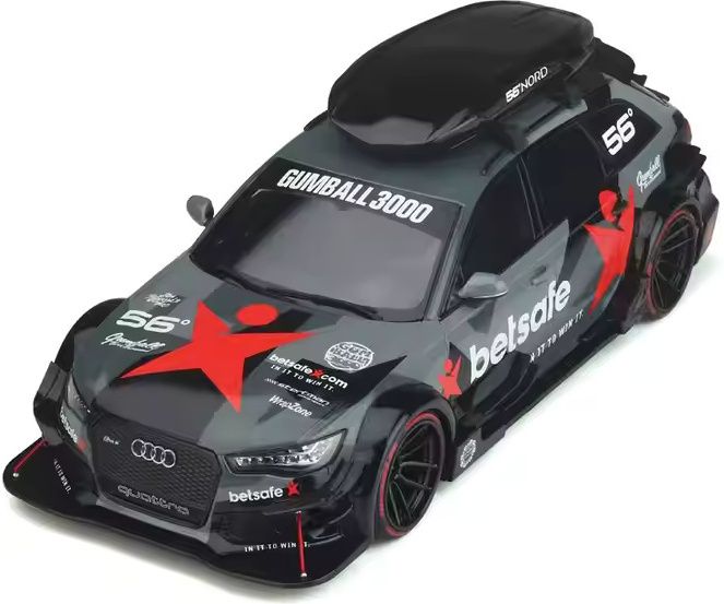 deoxy NEW 1:24 Big Audi RS6 Die Cast Model Car with Door Opening-picture-12