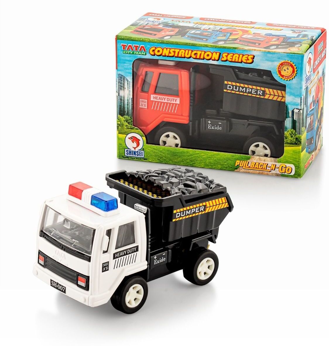 techzage Pull PB TZ Coal Carrier Truck-picture-37