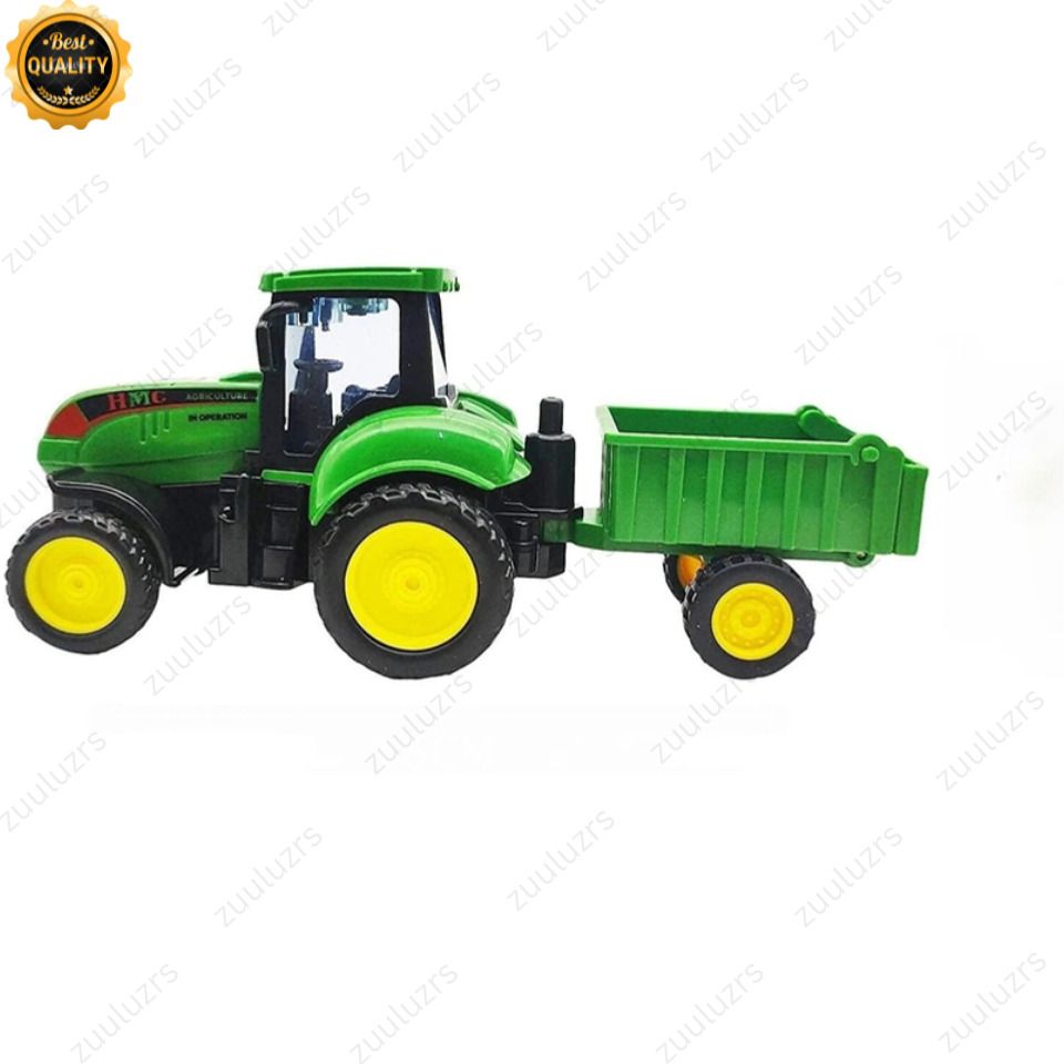 zuuluzrs Kids Agricultural Tractor & Removable Trailer Toy-picture-34