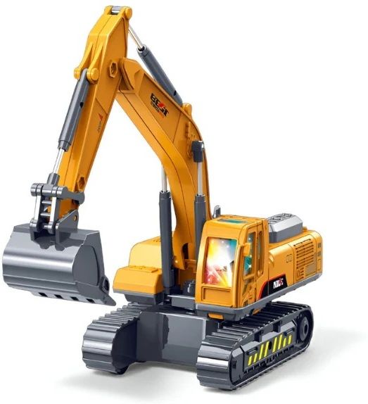 Construction Excavator 360 Degree Rotate Vehicle With Lights And Sounds Toy-image-17