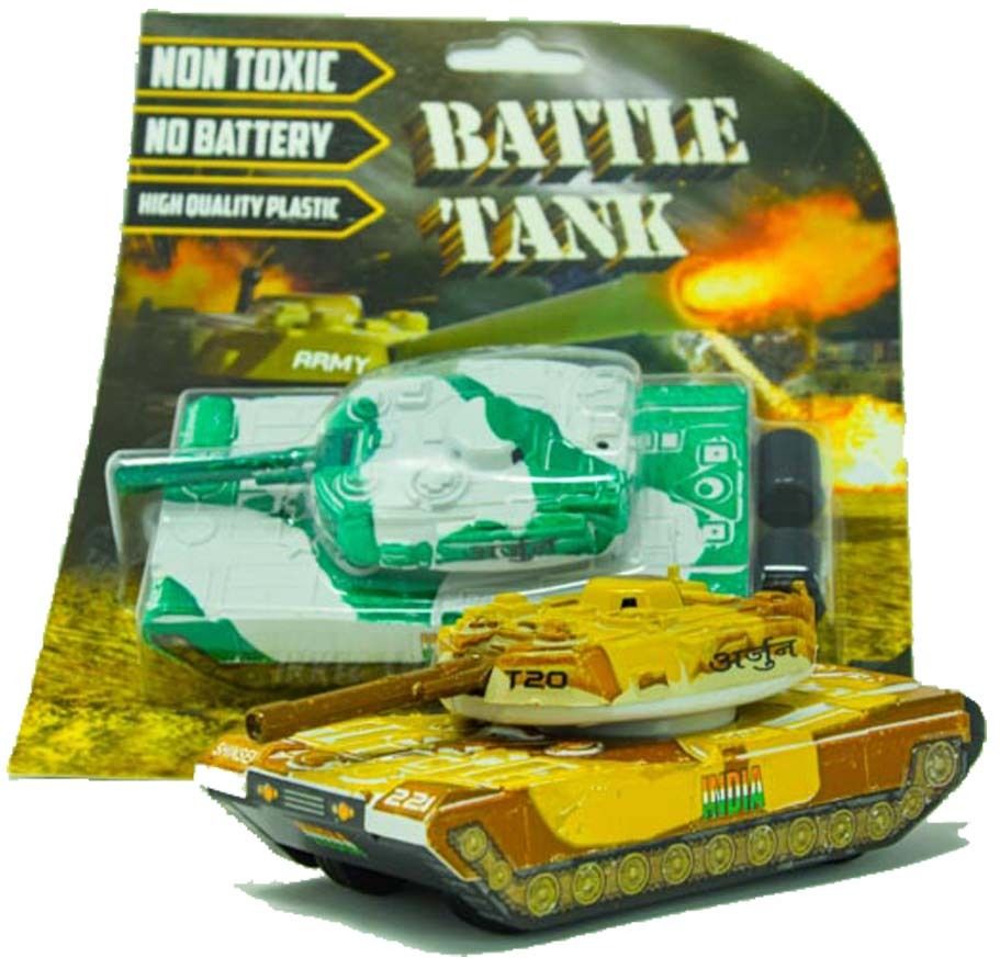 MILITARY BATTLE TANK Miniature PullBack Tank with Doors Openable||Assorted color-image-30