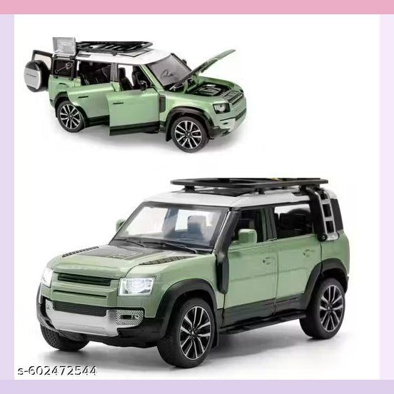 kookumber Stylish Defender 1:32 Metal Car With Openable Door,Light & Sound Car For Kid-picture-26