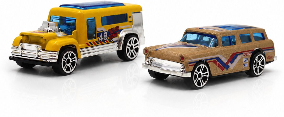Antique Racers Diecast Metal car | 1:64 Scale Alloy Mini Racing Cars | Design 8-image-1