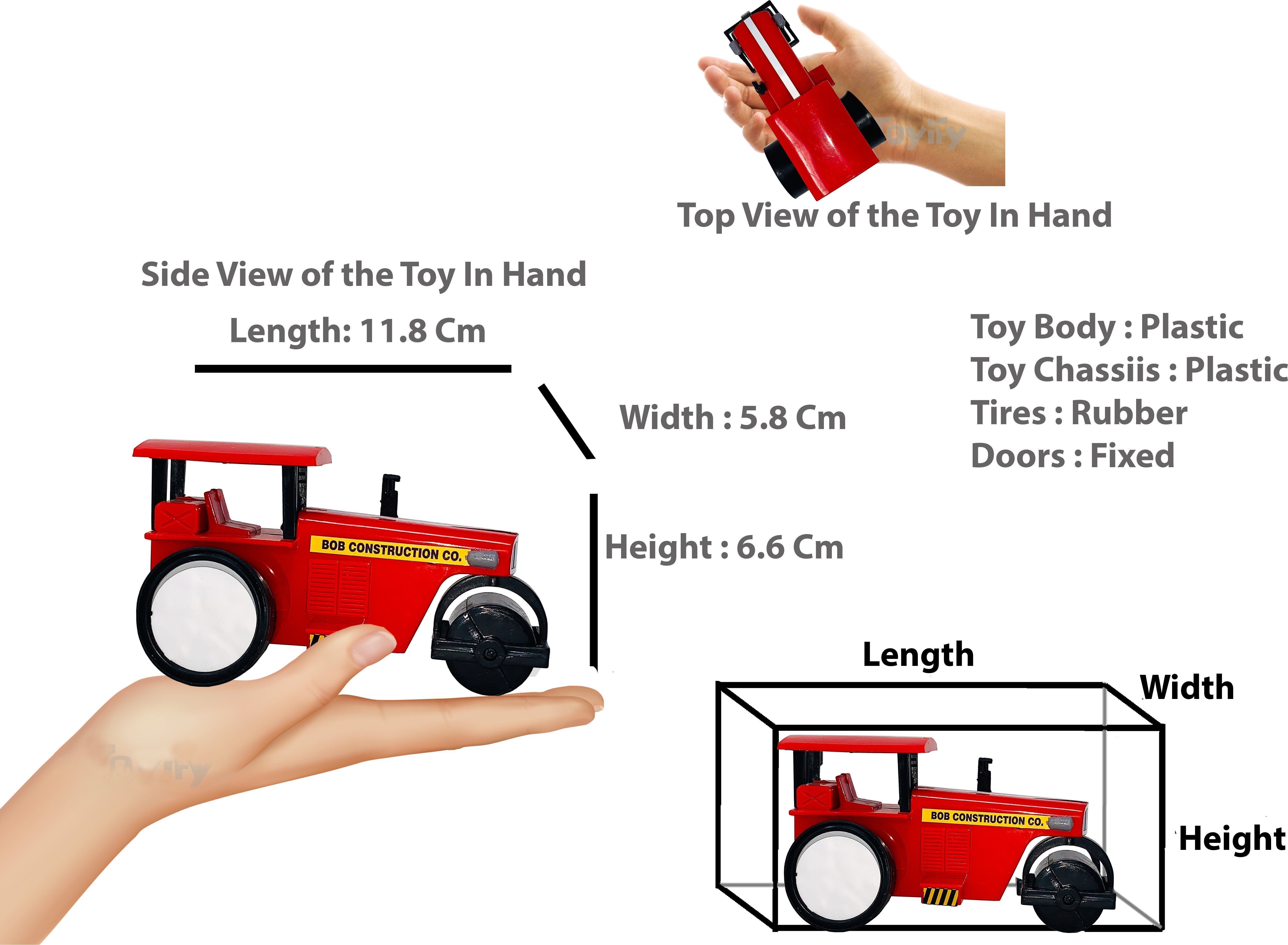 techzage Pull Tech-RED - ROAD ROLLER - SINGLE - CT-picture-1
