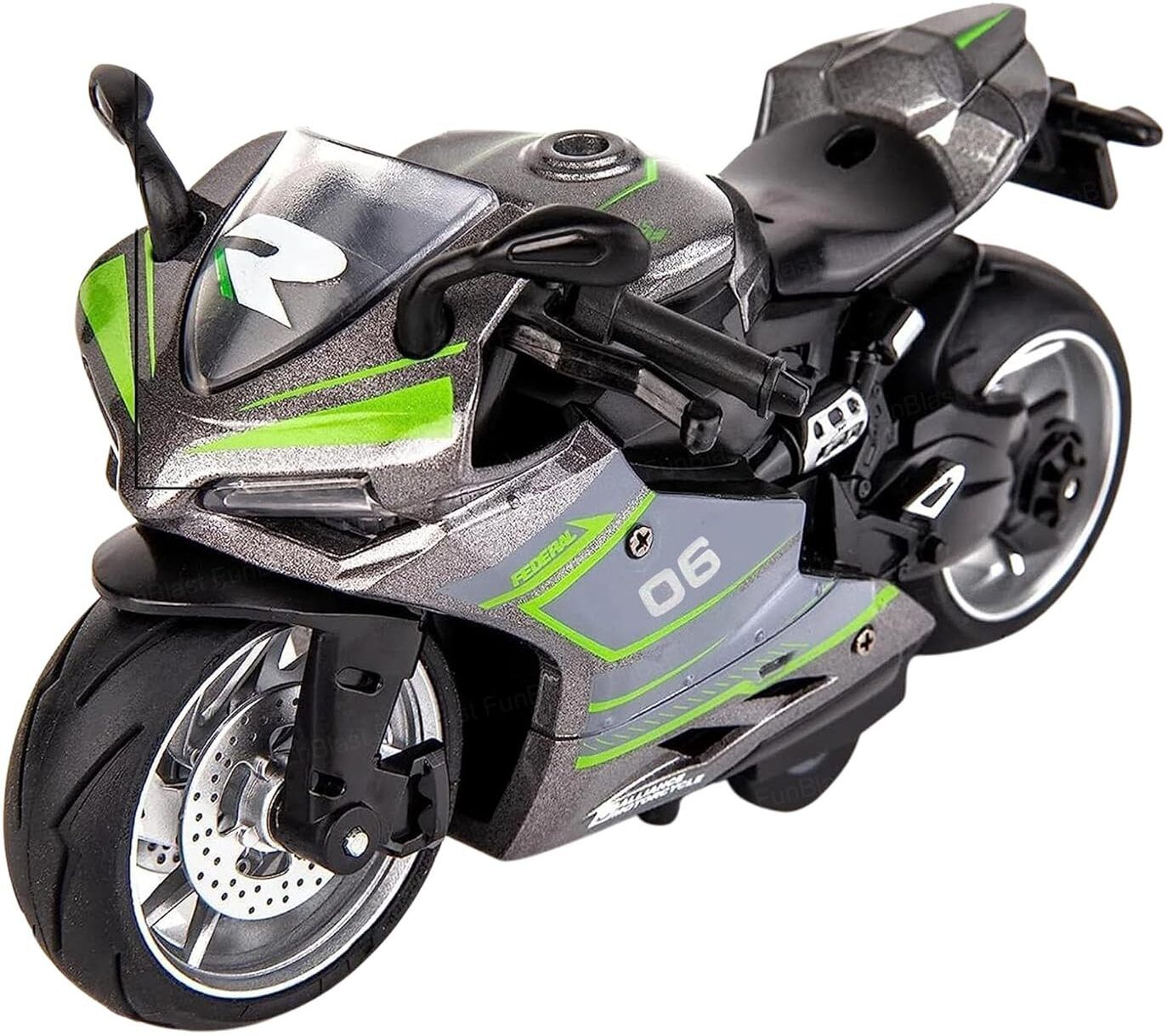 funblast Bike Toy for Kids – 1:12 Scaled Model Realistic Bike Toys with Light & Music, Mo-picture-28
