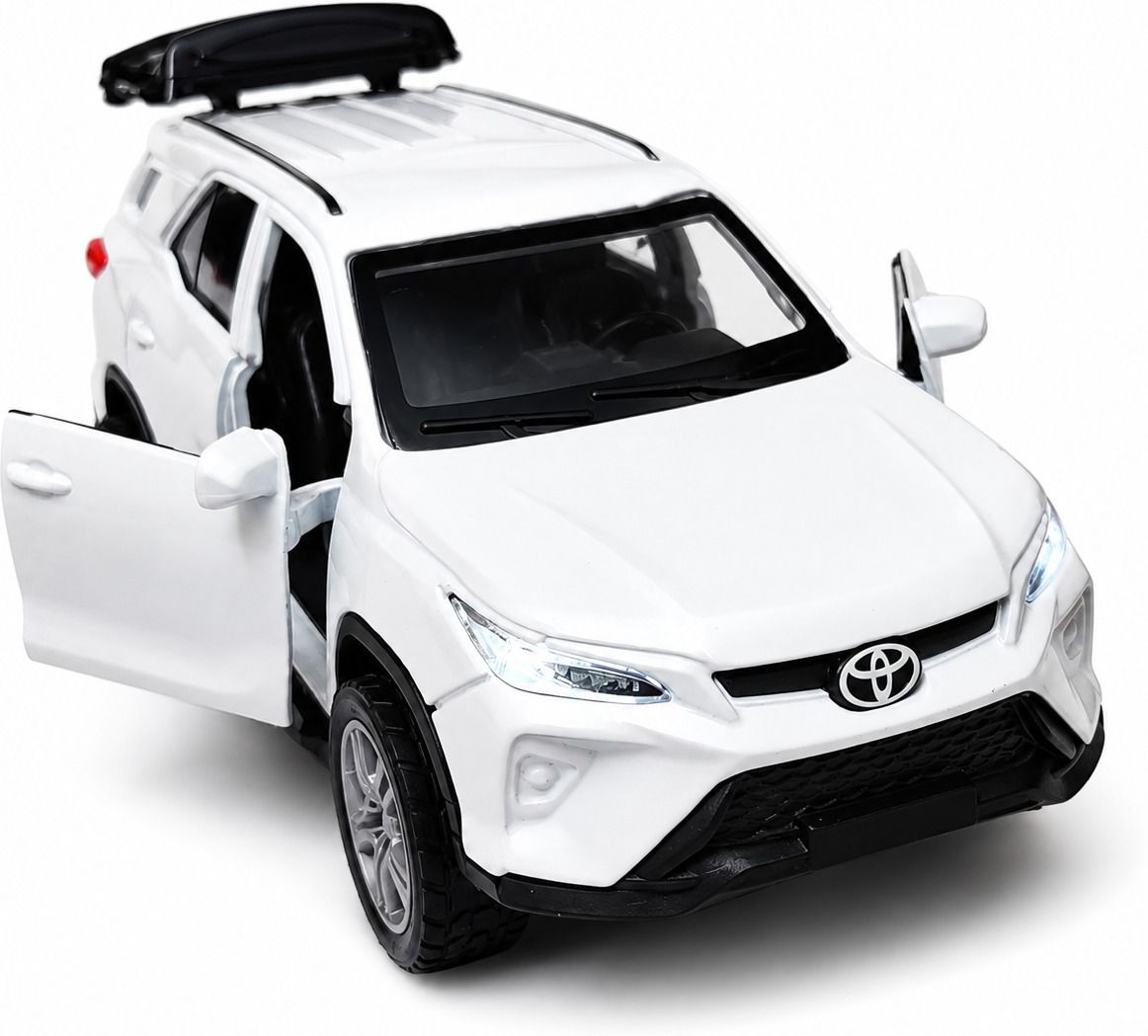 Fortuner Die Cast Metal Premium SUV Toy Car 1:32 Scale,Pull Back Action for Kids-image-8