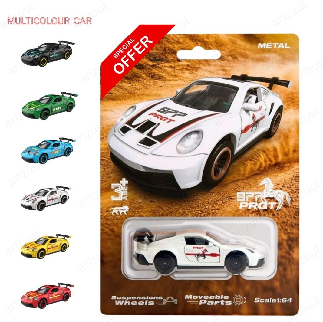 arizuul Porsche GT3 RS Alloy Mini Display Model Car-picture-27
