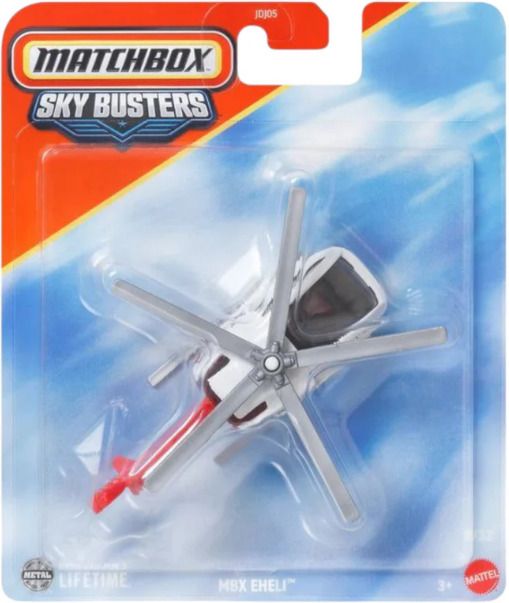 Sky Busters MBX EHeli Helicopter – Diecast Aircraft Toy with Spinning Rotor-image-38