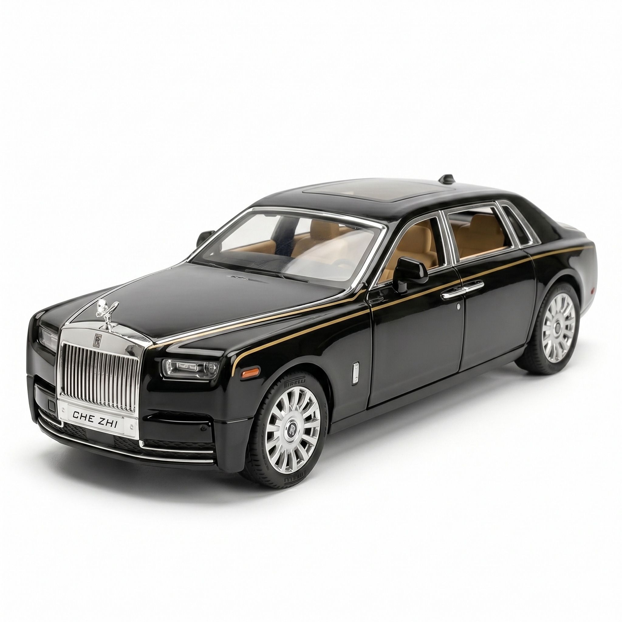 1:32 Scale Rolls Royce Alloy Diecast Car Toy Pull Back Action Kids Gift BMW-image-26