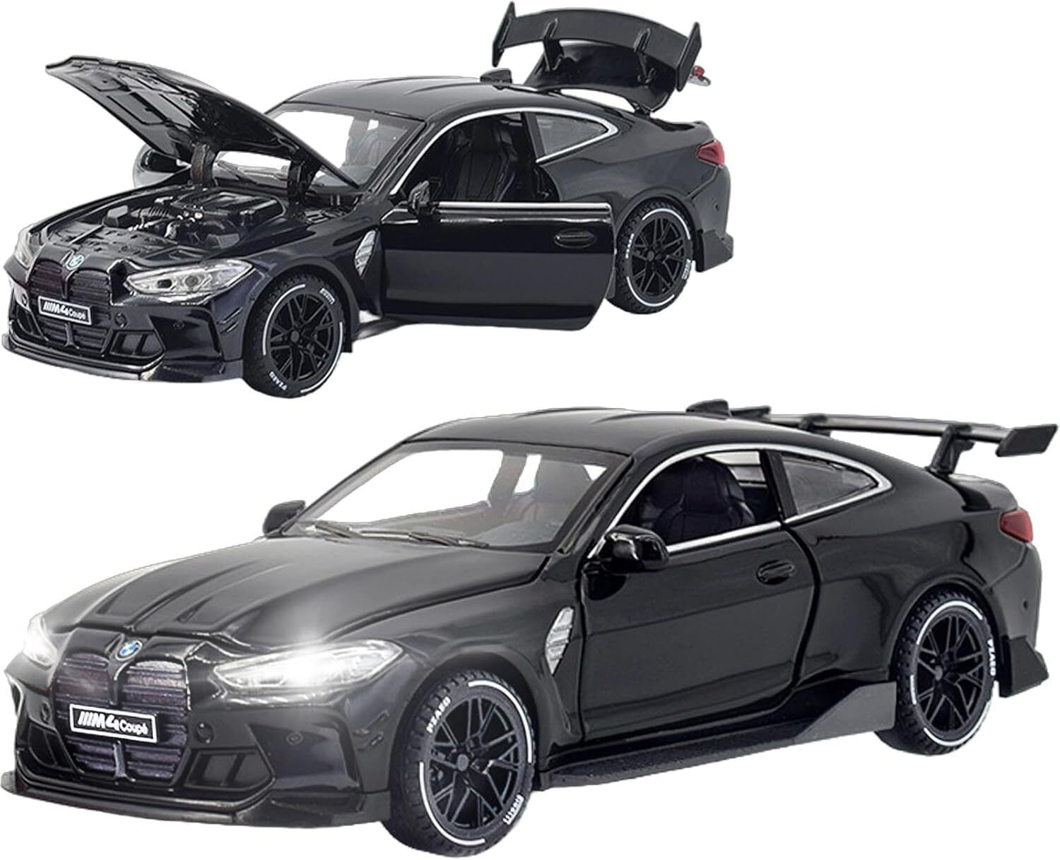 fraimingo BMW M4 Premium Die Cast Model Car with Pull Back Motion and Openable Doors-picture-5