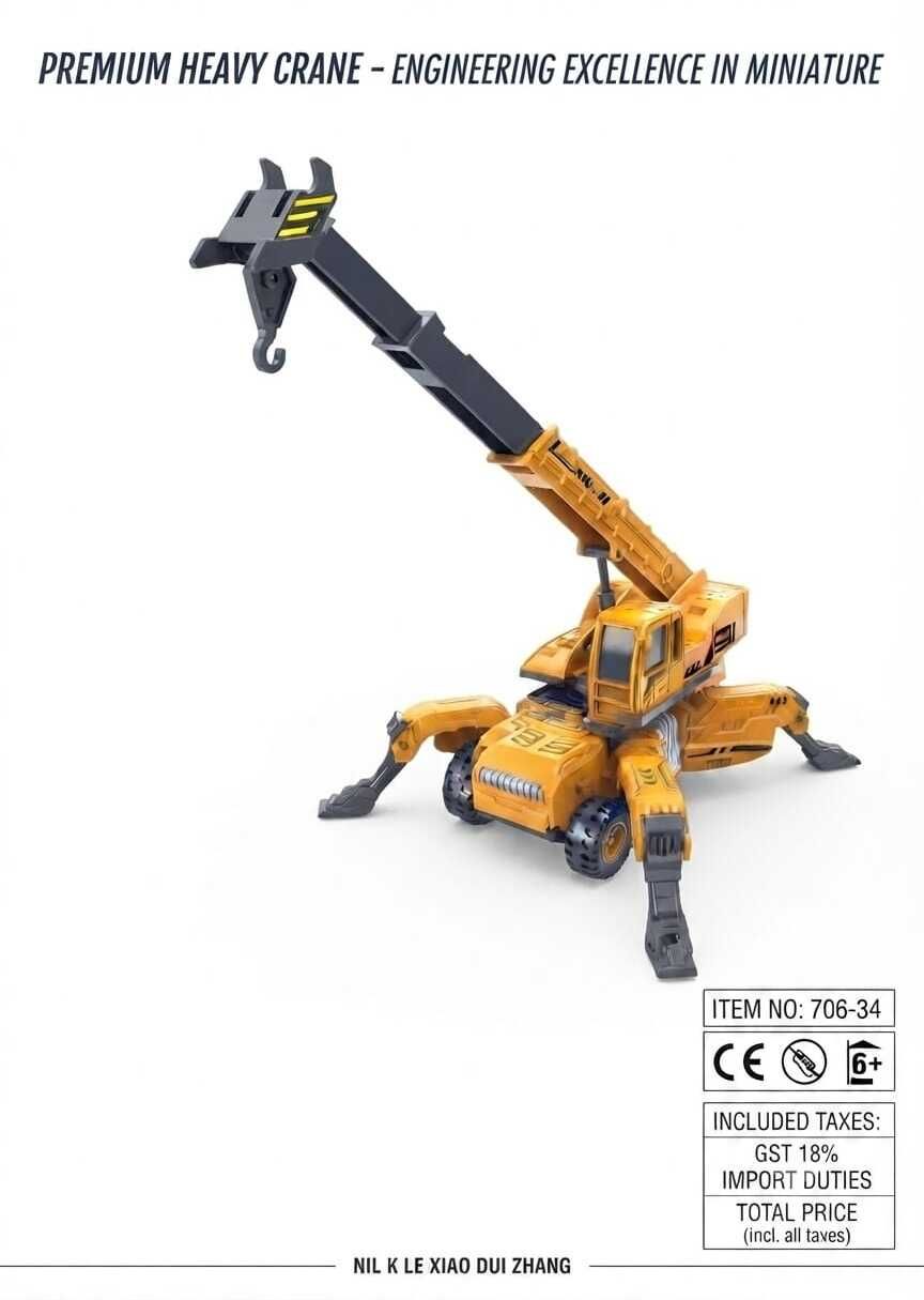 Nil K Le Xiao Dui Zhang Premium Heavy Crane Toy-image-20