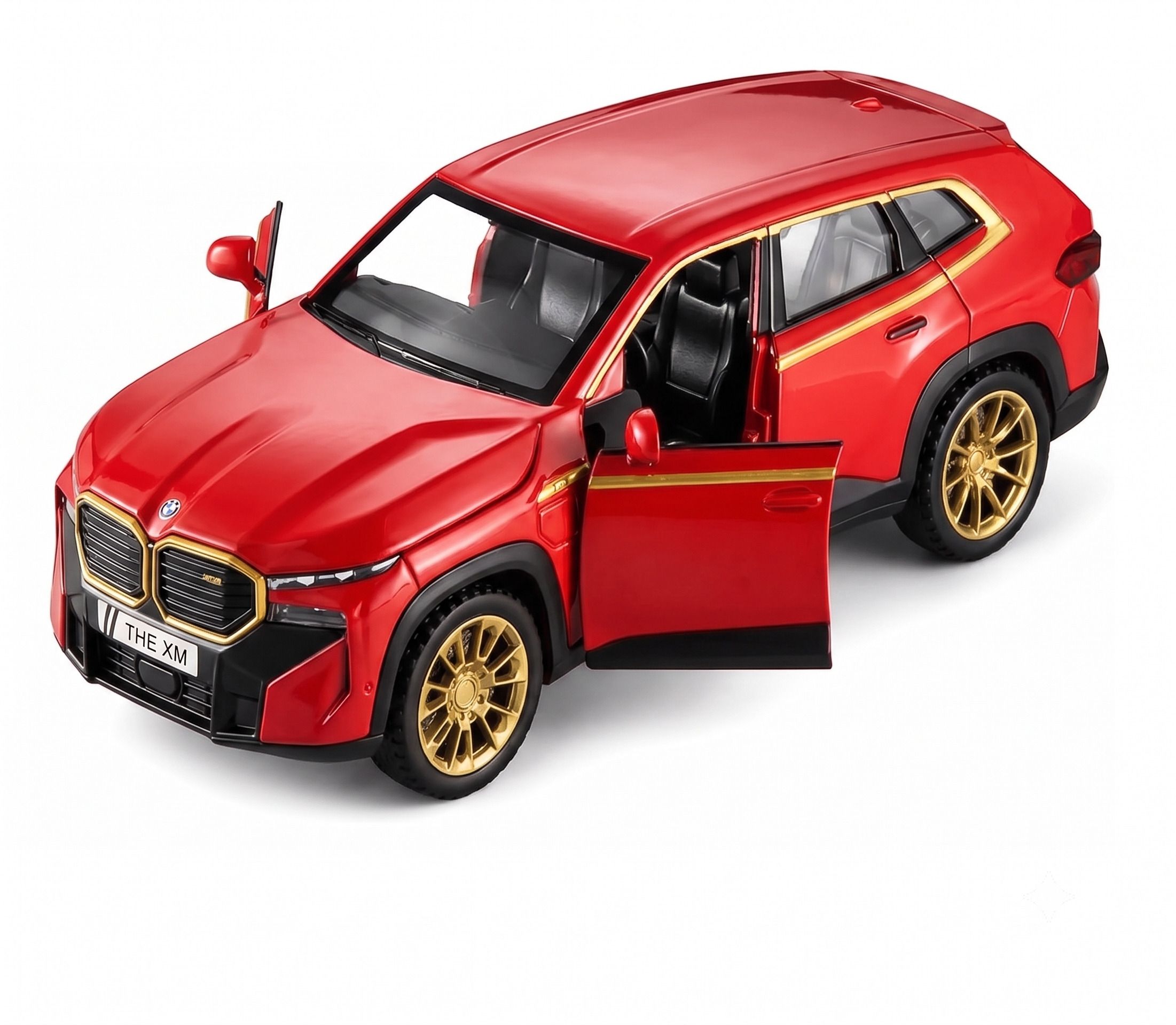ragiluxe BMW XM Metal Car 1:32 Scale with Pull Back Function Light Sound and Open Doors-picture-27