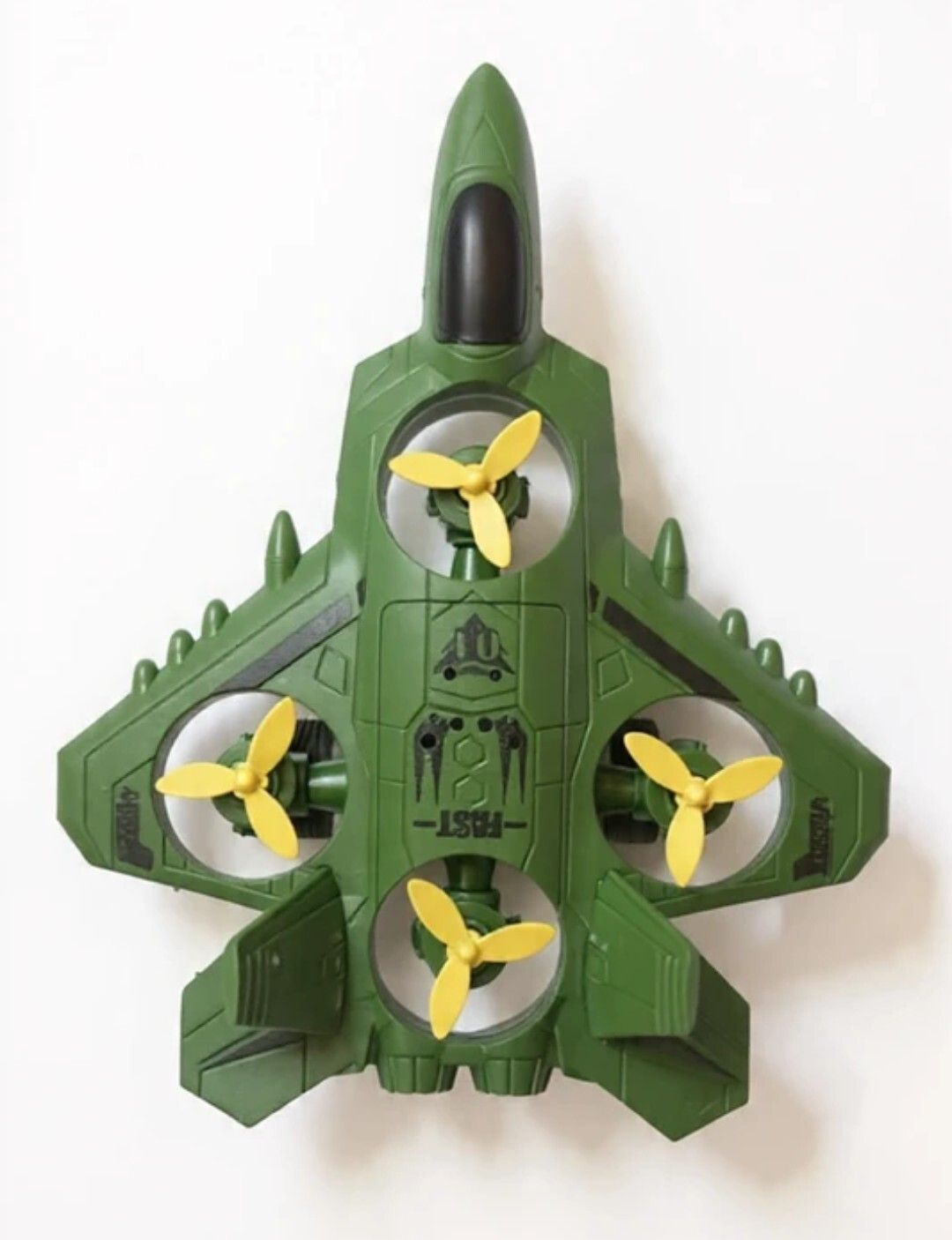 "Green Friction Powered Airplane Toy"-image-7