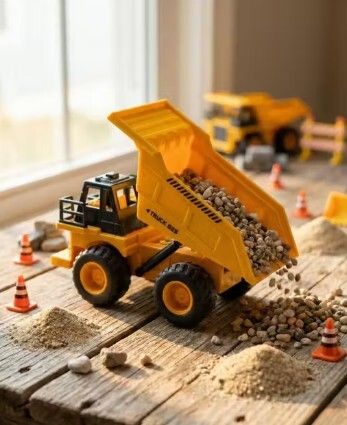Toy Construction Dumper Truck-image-21