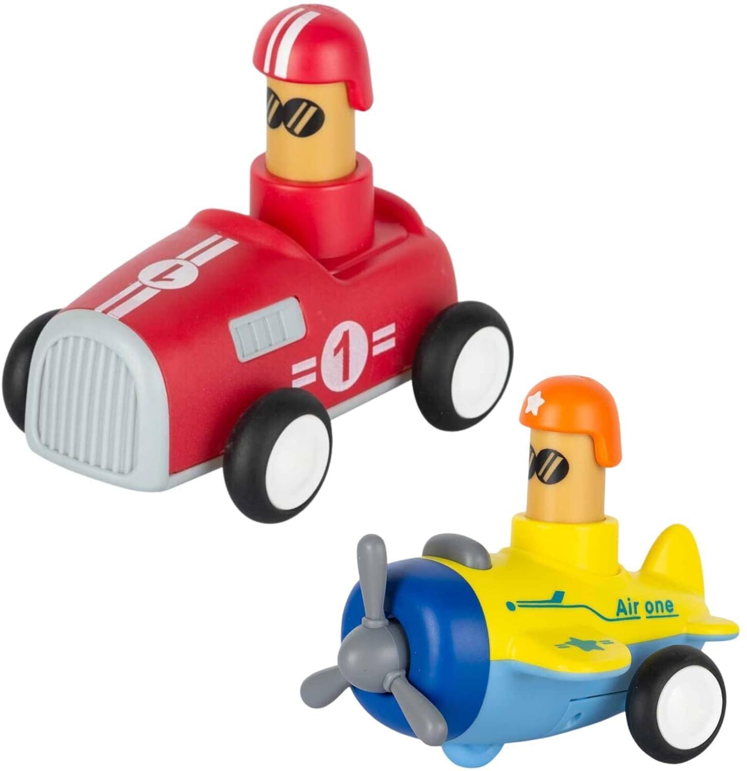 teezy Top Gear Push and Go Toys Friction Powered Vehicle Unbreakable( Pack of: 4)-T405-picture-18