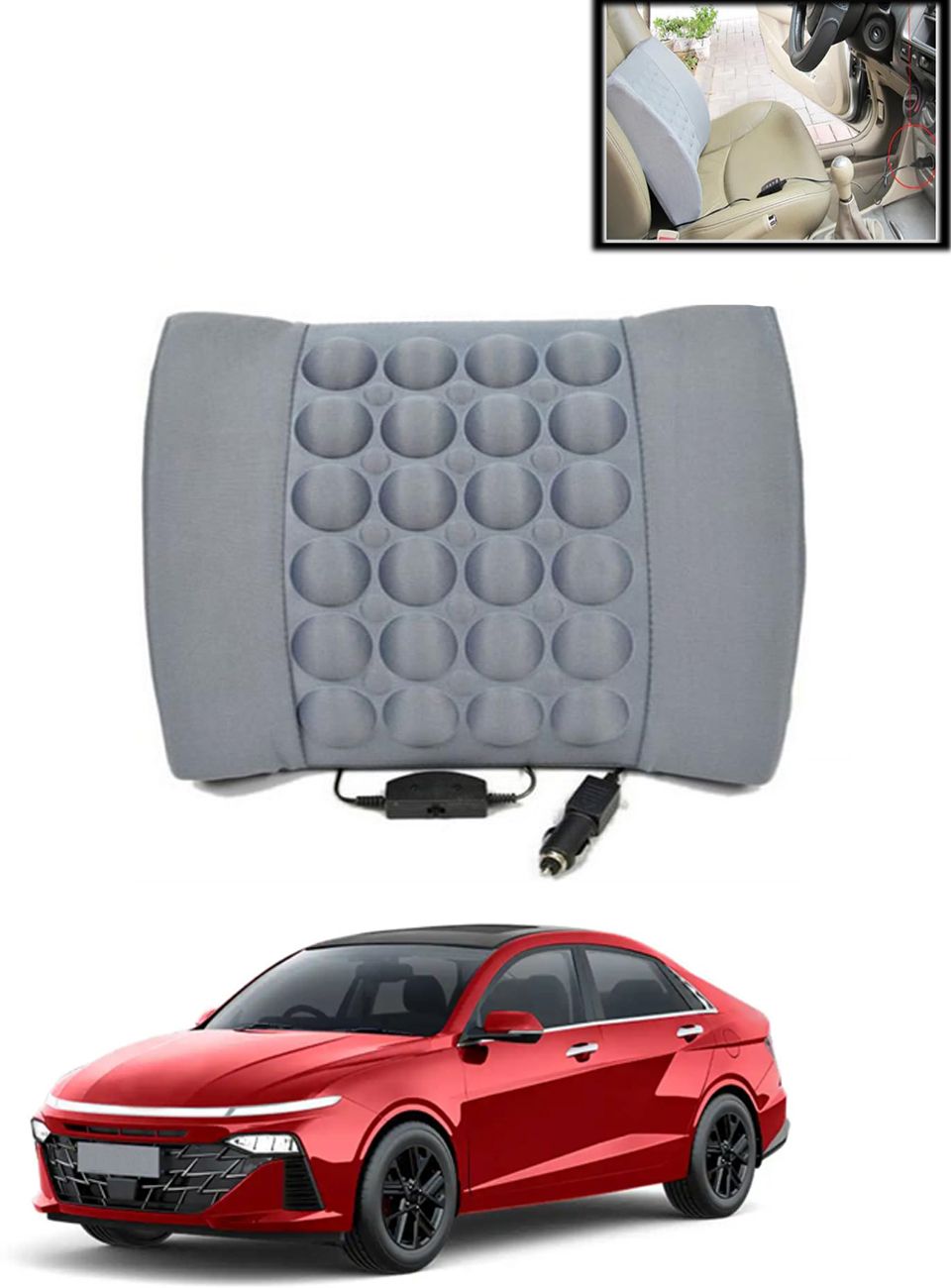 maties Foam Seating Pad For Universal For Car Verna-picture-19