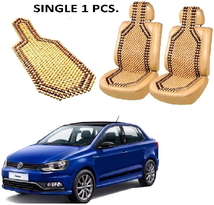 drivedecor Wooden Bead Seating Pad For Volkswagen Ameo 1.0 MPI Highline Plus Petrol-picture-21