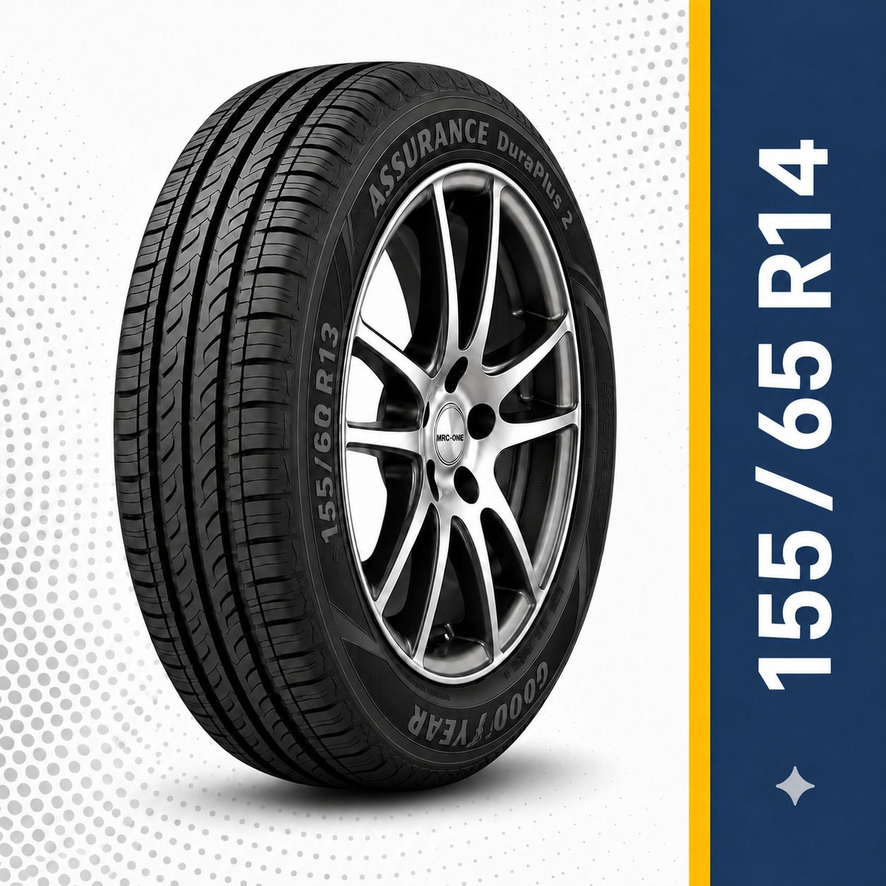 155/65 R14 75T Assurance DuraPlus2 4 Wheeler Tyre-image-23