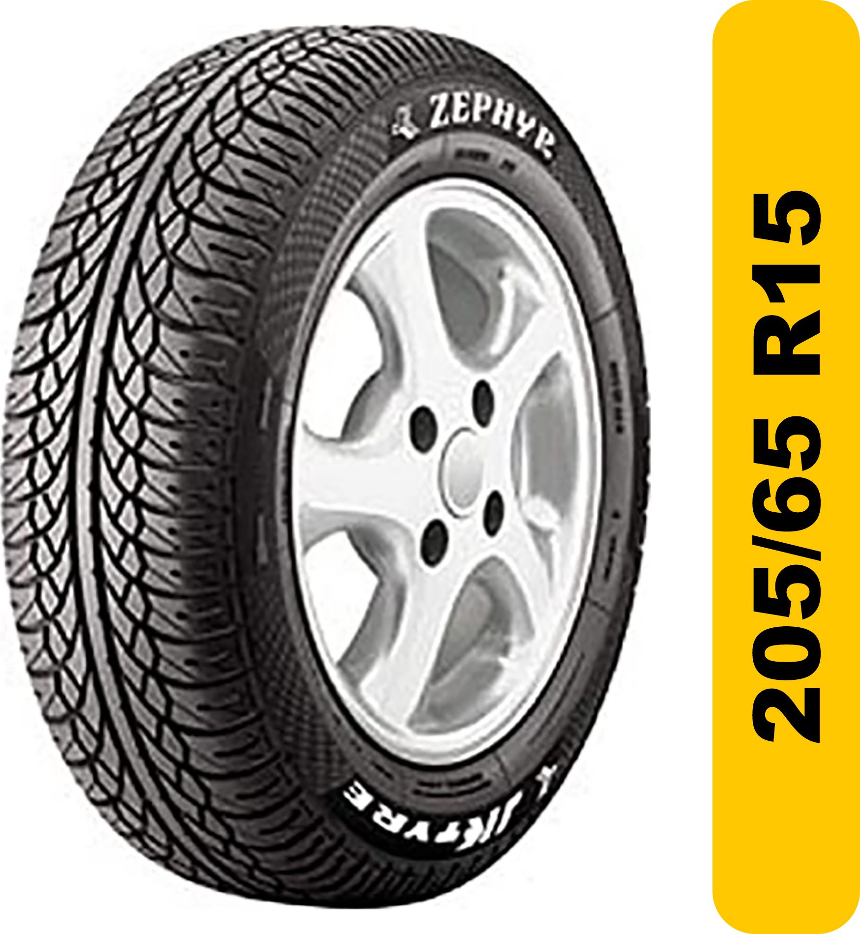 JK TYRE 205/65r15 Zephyr 4 Wheeler Tyre