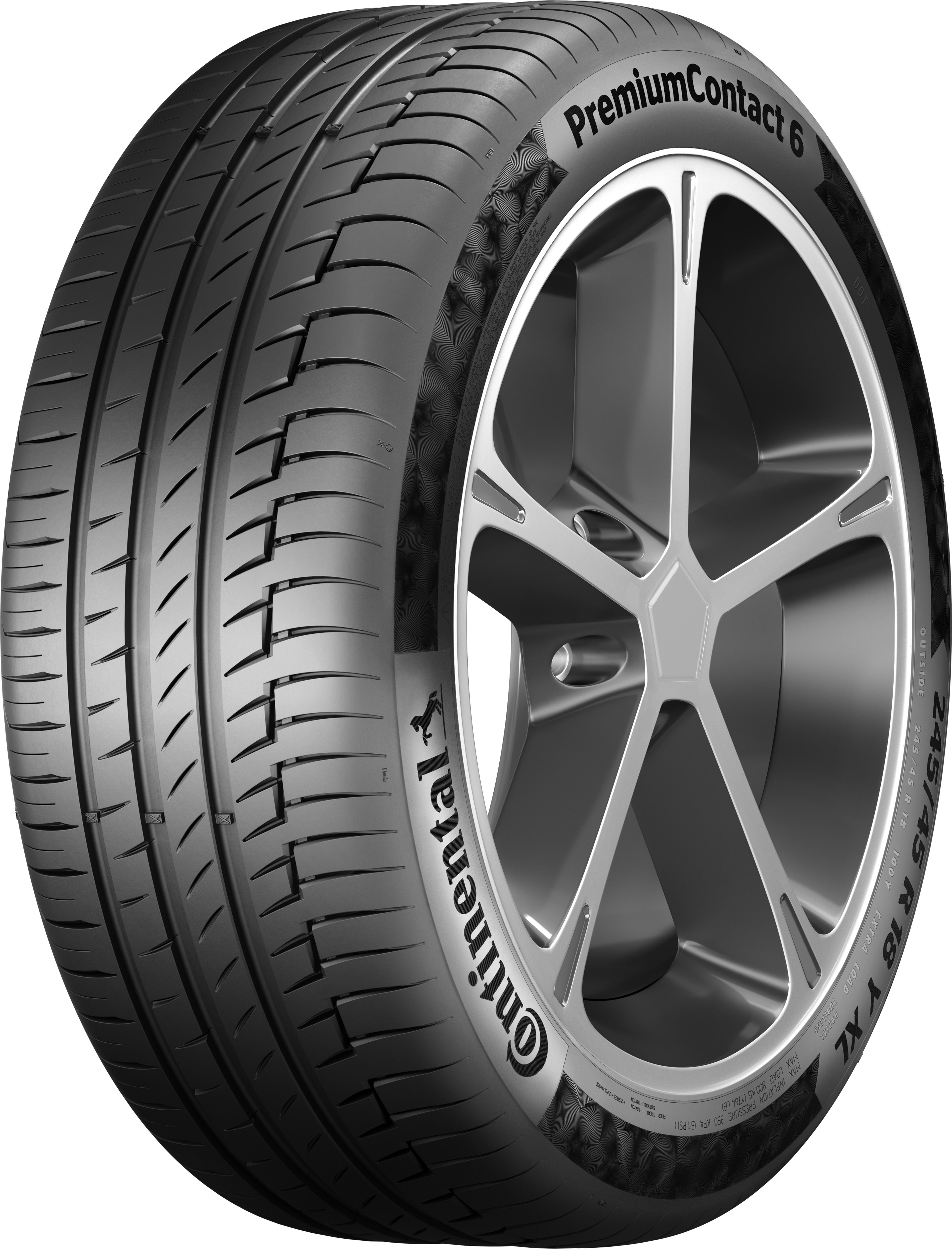 245/45 R17 PremiumContact PC6 FR 95W TUBELESS TYRE 4 Wheeler Tyre