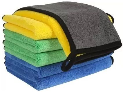 Multipurpose Microfiber Cleaning Towel Cloth 800 GSM,6 pcs Dry Microfiber Cleaning Cloth-image-43