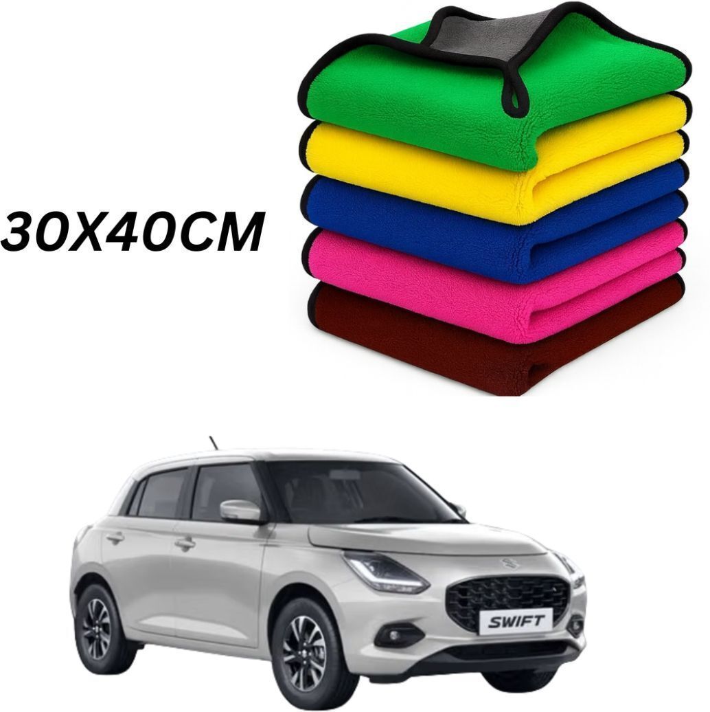 sjk Super Absorbent 600 GSM Material – Soaks up water and dirt efficiently Wet and Dry Microfiber Cleaning Cloth-picture-5