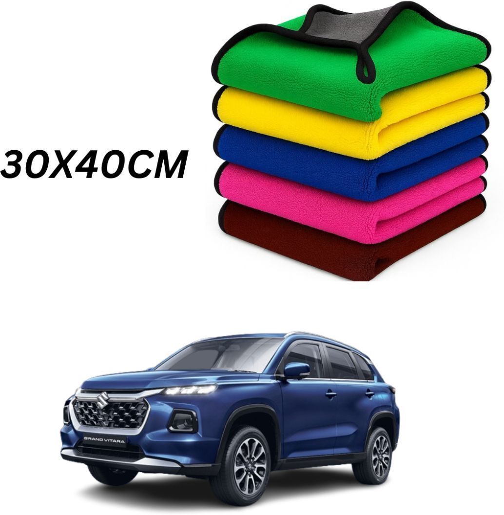sjk Super Absorbent 600 GSM Material – Soaks up water and dirt efficiently Wet and Dry Microfiber Cleaning Cloth-picture-7