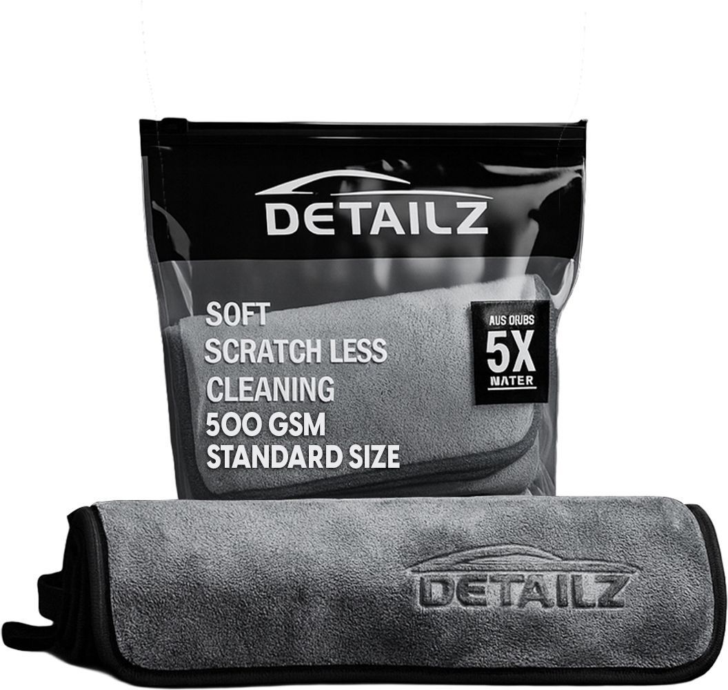 Microfiber Cloth for Car and Bike - Suede Edging for Scratchless Drying Wet and Dry Microfiber Cleaning Cloth-image-17