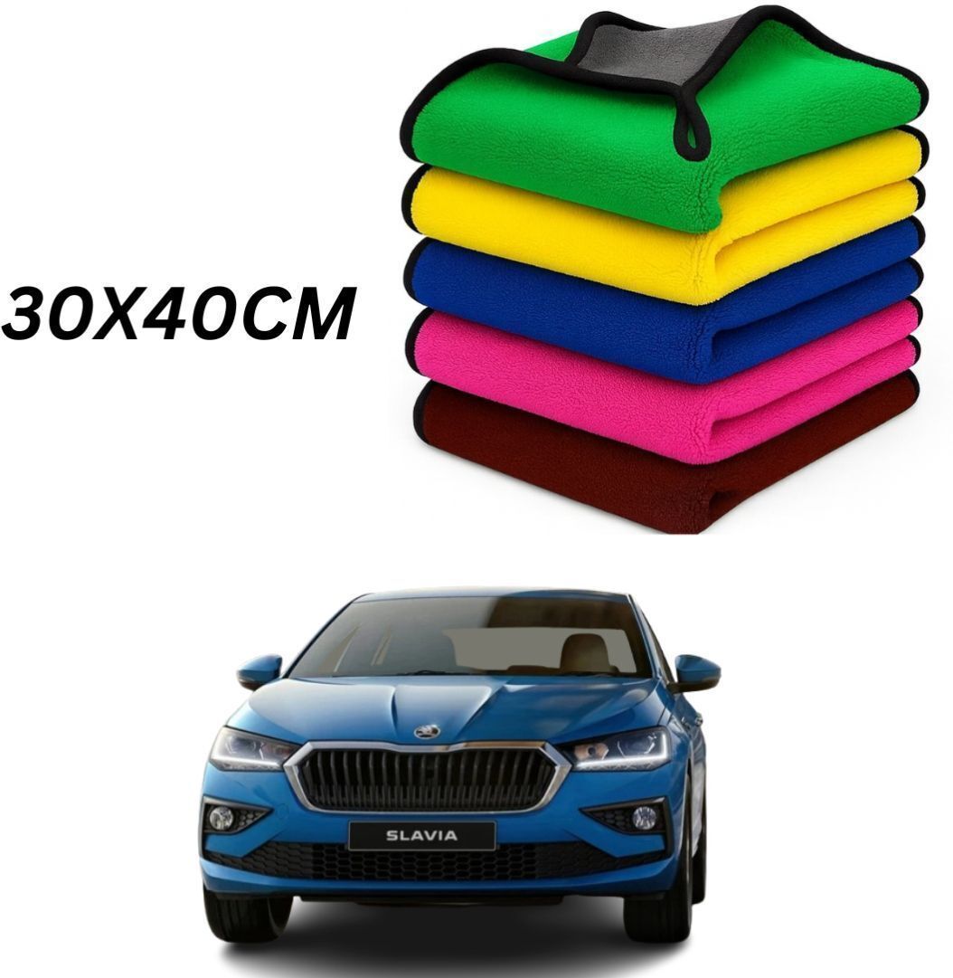 sjk Super Absorbent 600 GSM Material – Soaks up water and dirt efficiently Wet and Dry Microfiber Cleaning Cloth-picture-1
